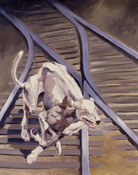 Helen Uter, Chiens N.3, 1998, Oil on Canvas