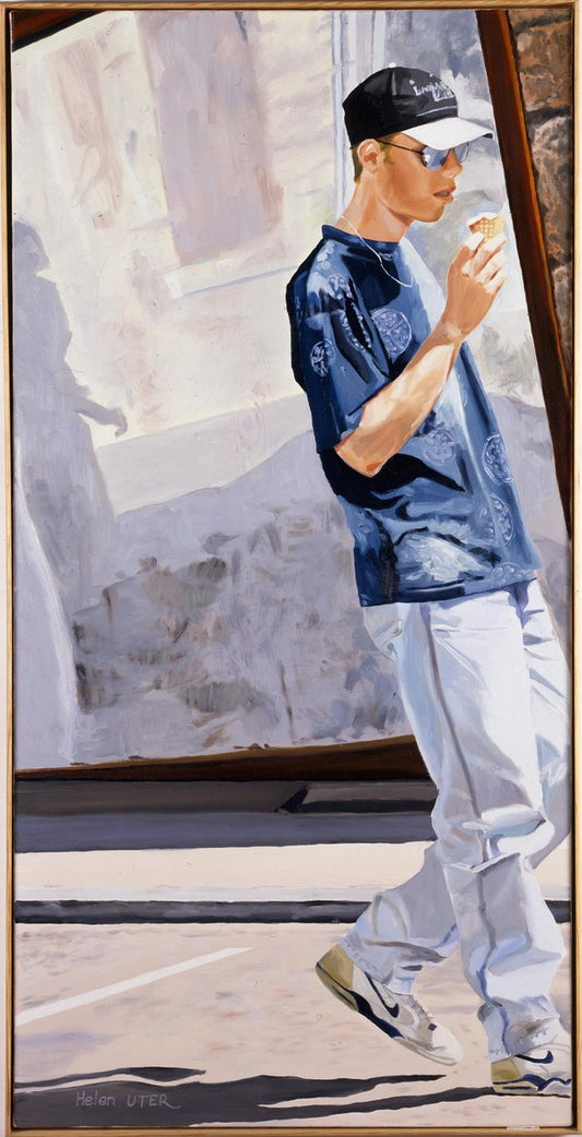 Helen Uter, Dimanche, 1995, Oil on Linen