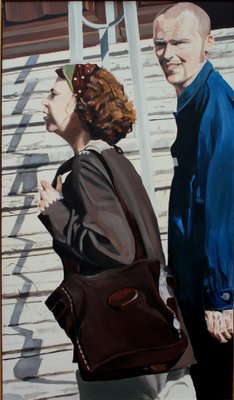 Helen Uter, L’Escalier, 2023, Oil on Canvas-CHG-2037136