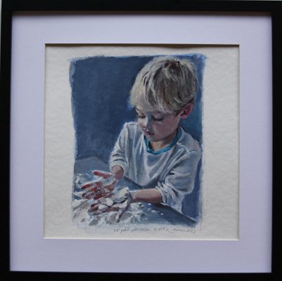 Helen Uter, Le Petit Patissier, 2023, Oil on Canvas-CHG-2037138