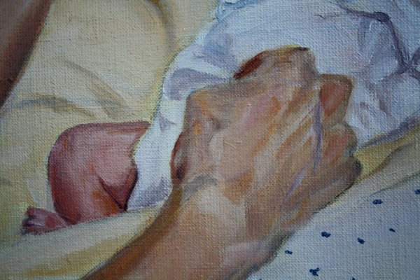 Helen Uter, Mother, 2023, Oil on Canvas-CHG-2037022