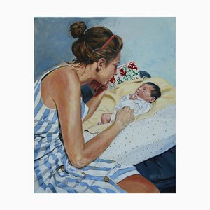 Helen Uter, Mother, 2023, Oil on Canvas-CHG-2037022