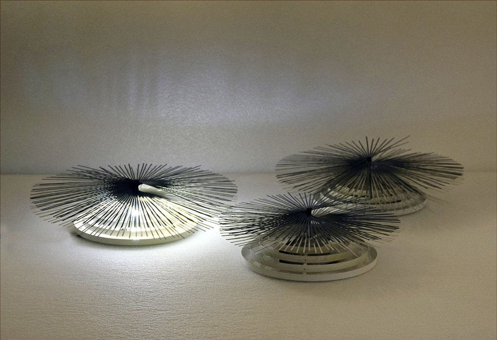 Helios Wall Lamps by Riccardo Blumer, 1980s