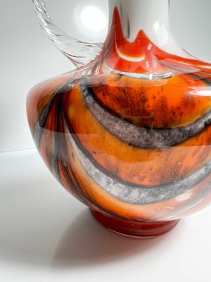 Henkelvase Opaline Fiorentina Glass Vase by Carlo Moretti, 1970s-VTK-2020069