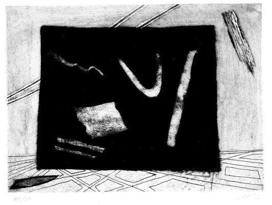 Henri Bernard Goetz, Abstract Composition, 20th Century, Etching-ZCI-759245