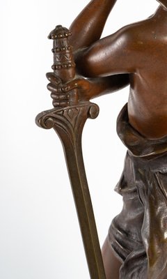 Henri Honoré Plé, David Victor, 19th-Century, Patinated Bronze-UQL-1167453