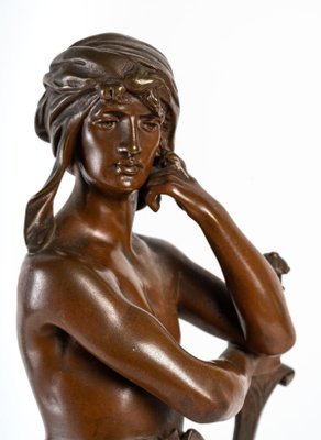 Henri Honoré Plé, David Victor, 19th-Century, Patinated Bronze-UQL-1167453