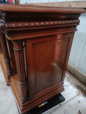 Henri II Renaissance Solid Walnut Sideboard-AED-1783517