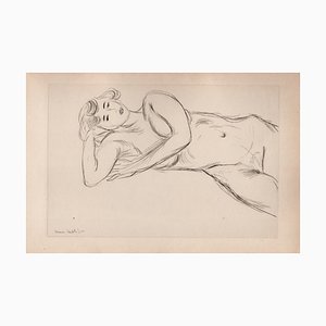 Henri Matisse, Lying Nude Girl, Original Lithograph, 1920-YWW-2027899