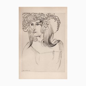 Henri Matisse, Portrait of a Lady, Original Lithograph, 1920-YWW-2027896