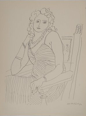 Henri Matisse, Seated Woman, Lithograph-KHH-2023067