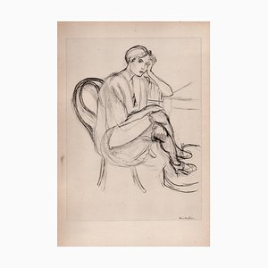 Henri Matisse, Sitting Girl, Original Lithograph, 1920-YWW-2027897