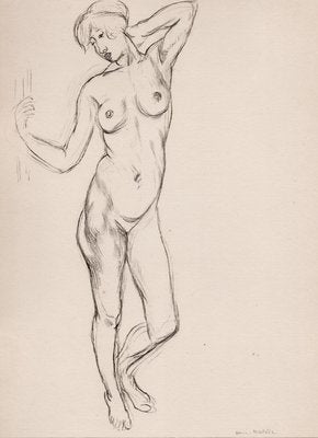 Henri Matisse, Standing Nude Girl, Original Lithograph, 1920-YWW-2027898