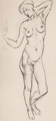 Henri Matisse, Standing Nude Girl, Original Lithograph, 1920-YWW-2027898