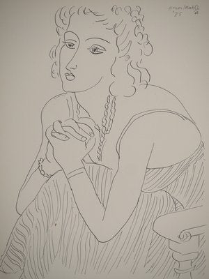 Henri Matisse, The Supplicant Muse, Lithograph-KHH-2023065