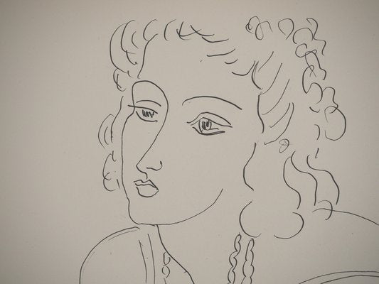 Henri Matisse, The Supplicant Muse, Lithograph-KHH-2023065