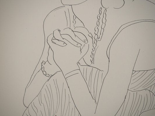 Henri Matisse, The Supplicant Muse, Lithograph-KHH-2023065