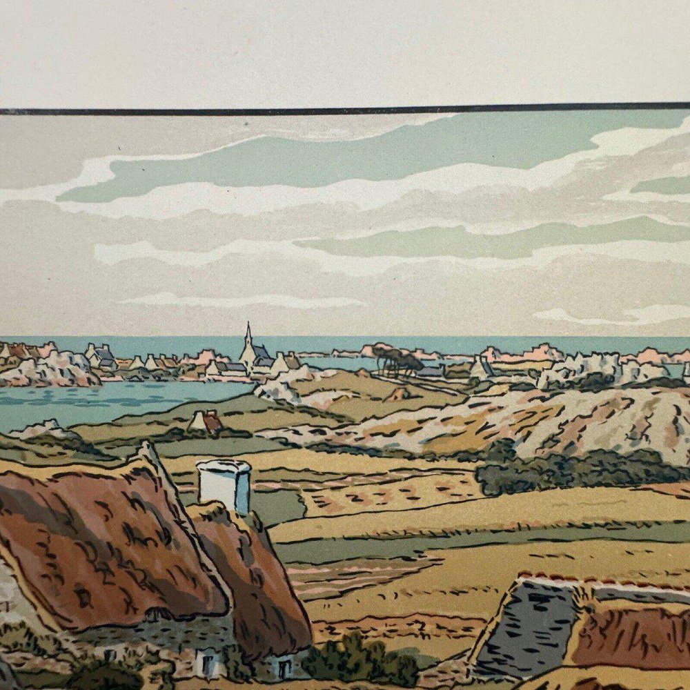 Henri Rivière, L'Ile De Bréhat, The Country of Brittany, Lithograph