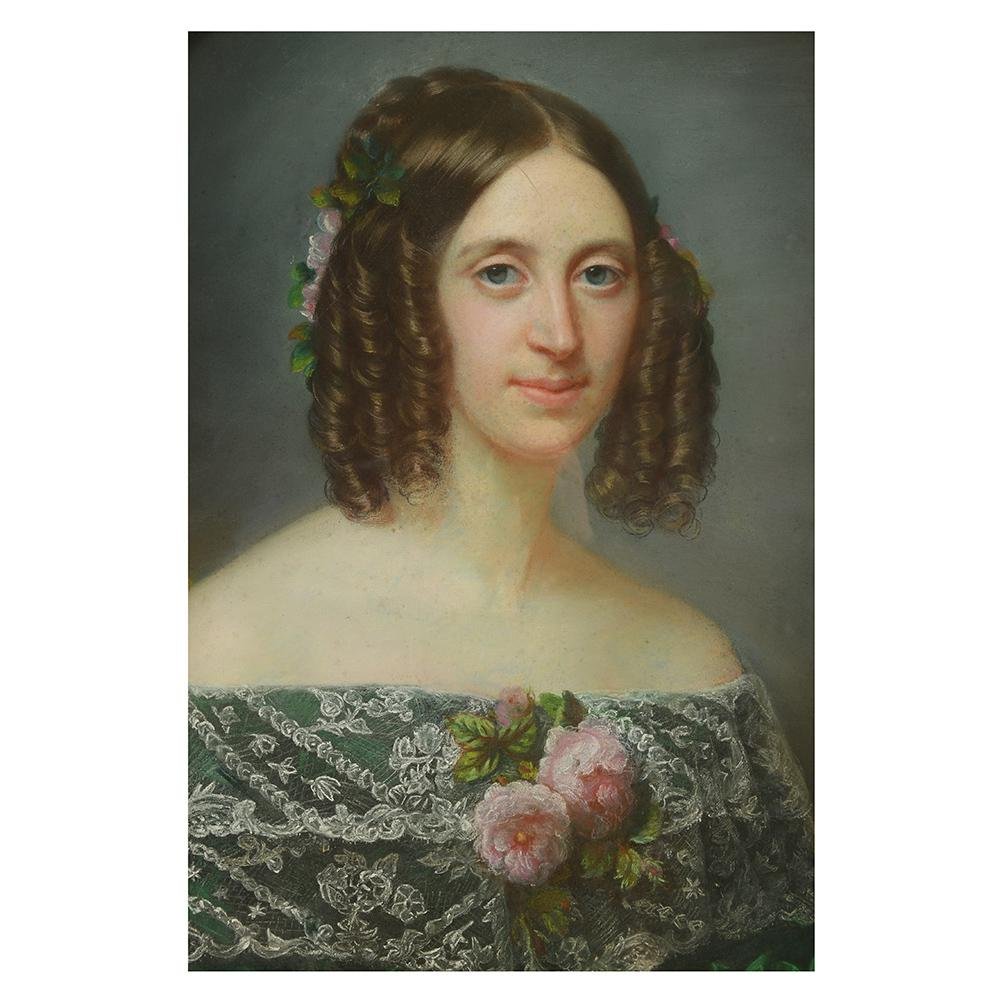 Henrietta Virginia, Dautel, 1848, Pastel