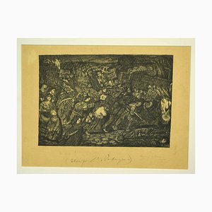 Henry De Groux, En Route, Lithograph, 1866-ZCI-953704