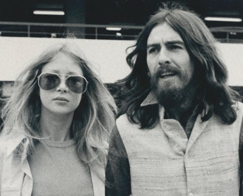 Henry Grossman, George Harrison and Partner, Black and White Photograph, 1970s-DYV-1427421