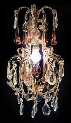 Hepburn's Tears Murano Chandelier, 1950s-OVO-1741999