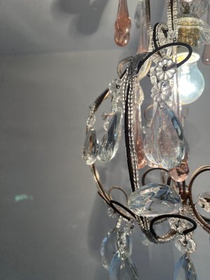 Hepburn's Tears Murano Chandelier, 1950s-OVO-1741999