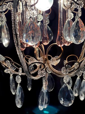 Hepburn's Tears Murano Chandelier, 1950s-OVO-1741999