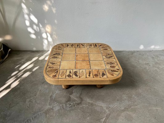 Herbiers Model Coffee Table in Beech by Roger Capron, 1970s-WKI-2024731