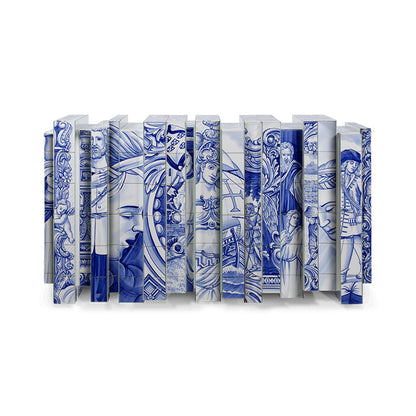 Heritage - Ceramic Materials Sideboard With Doors by Boca Do Lobo #BLUE TILES
