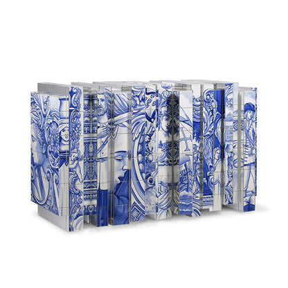 Heritage - Ceramic Materials Sideboard With Doors by Boca Do Lobo #BLUE TILES