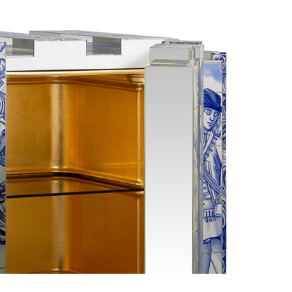 Heritage - Ceramic Materials Sideboard With Doors by Boca Do Lobo #BLUE TILES