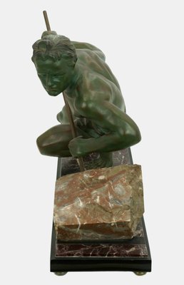 Heroic Worker Lifting a Boulder, 1930, Zinc-TPH-2035970