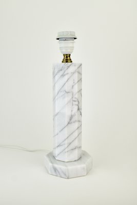 Hexagonal Marble Table Lamp-HJP-1777042