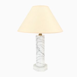 Hexagonal Marble Table Lamp-HJP-1777042