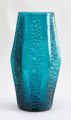 Hexagonal Vase with Bubbled Texture by Stolle-Nieman, 1970s-MJY-1148806