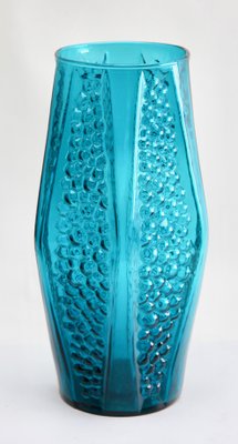 Hexagonal Vase with Bubbled Texture by Stolle-Nieman, 1970s-MJY-1148806