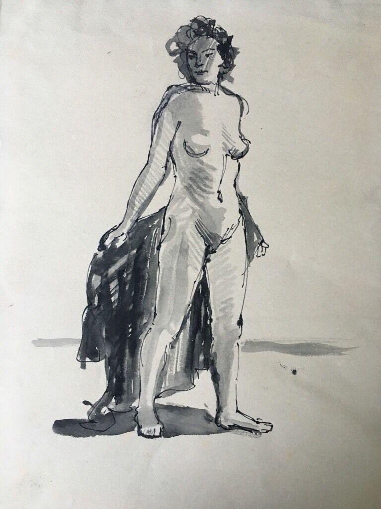 Heymo Bach, 1949, Ink