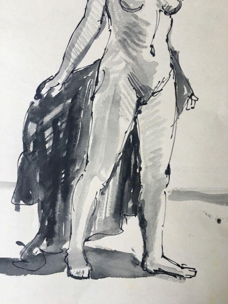 Heymo Bach, 1949, Ink