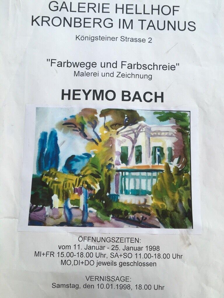 Heymo Bach, Rhodes Conservatory, 2005, Watercolor