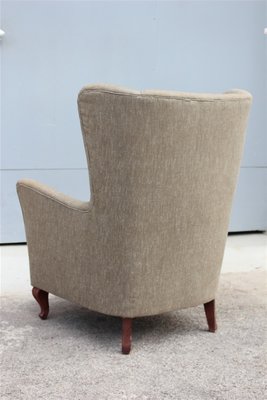 High Back Armchair, 1950s