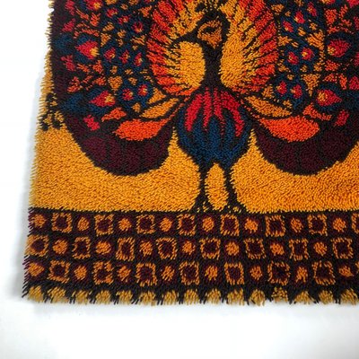 High Pile Rya Rug from Ege Rya Taepper Deluxe, Denmark, 1970s-QZ-1120665