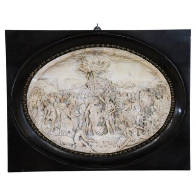 High Relief Sculpture, Early 20th Century, Meerschaum, Framed-DCO-2034897