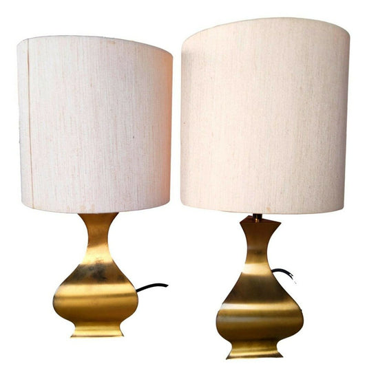 High Society Table Lamps by A. Tonello, 1970s, Set of 2