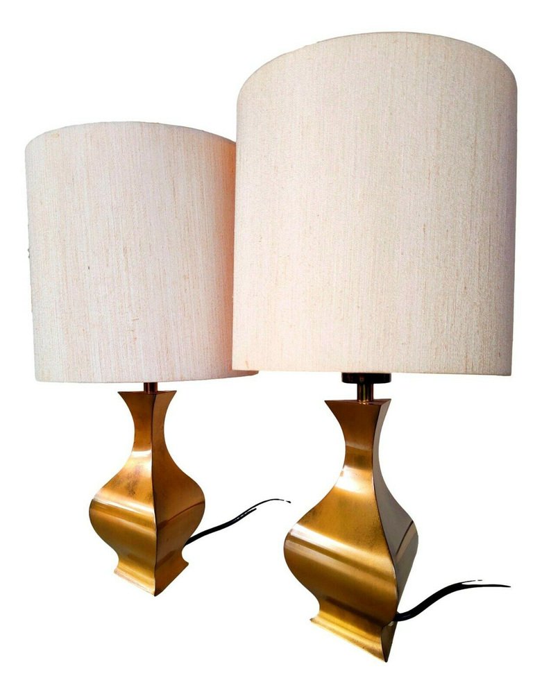 High Society Table Lamps by A. Tonello, 1970s, Set of 2