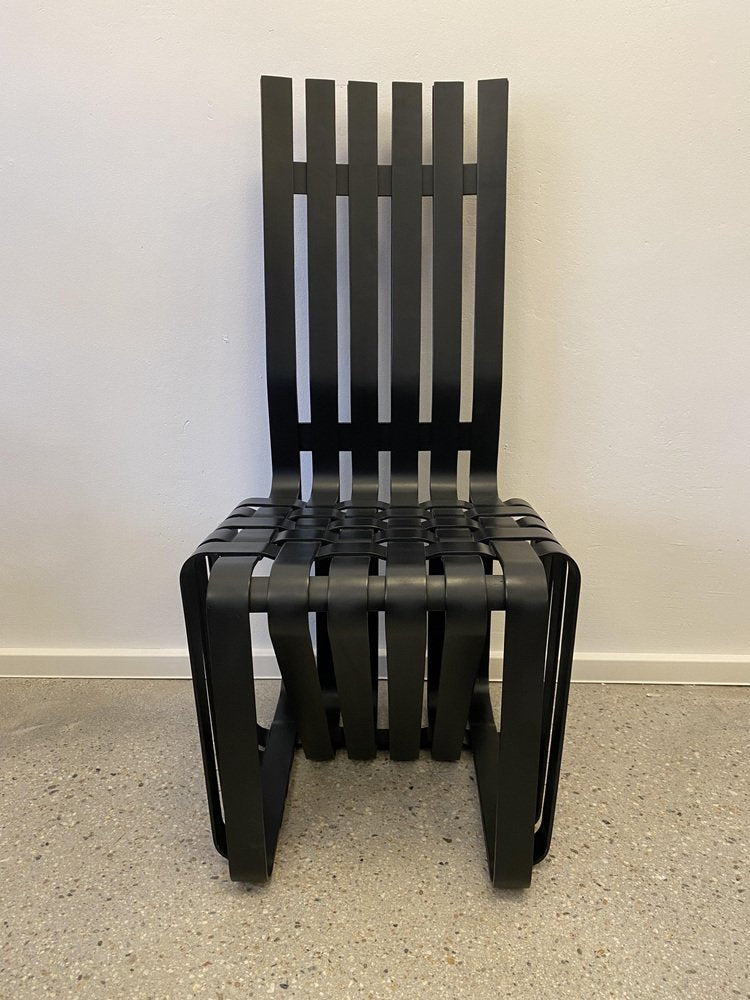 High Sticking Chair in Black by Frank Gehry for Knoll, USA, 1993