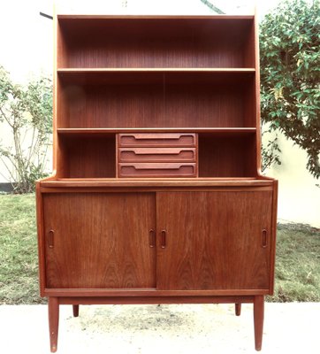 High Teak Secretary from the Larsen Brothers, Denmark, 1960s-AC-1813818