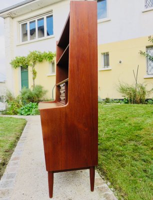 High Teak Secretary from the Larsen Brothers, Denmark, 1960s-AC-1813818