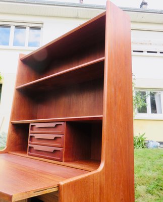 High Teak Secretary from the Larsen Brothers, Denmark, 1960s-AC-1813818