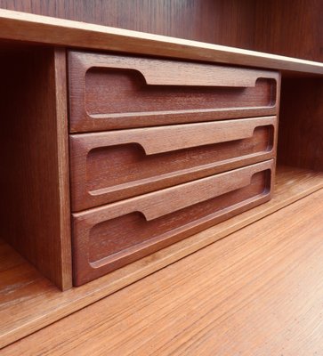 High Teak Secretary from the Larsen Brothers, Denmark, 1960s-AC-1813818